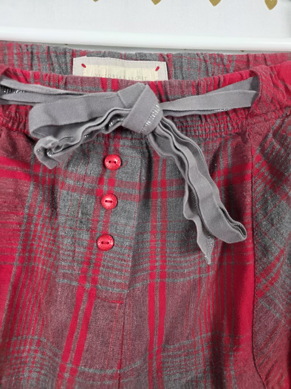 Victorias Secret Vintage 90's Plaid Sleep Pants MEDIUM Flannel