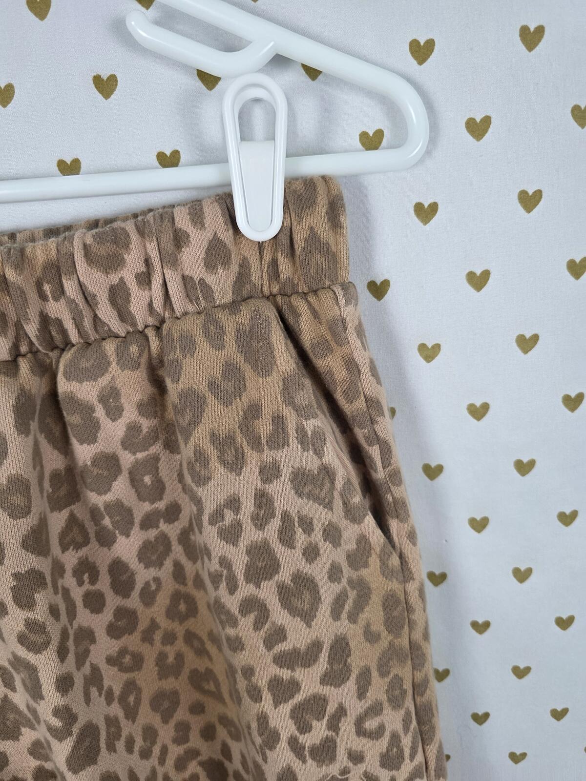 Victorias Secret PINK Leopard Cheetah Joggers sweatpants Sweats SMALL