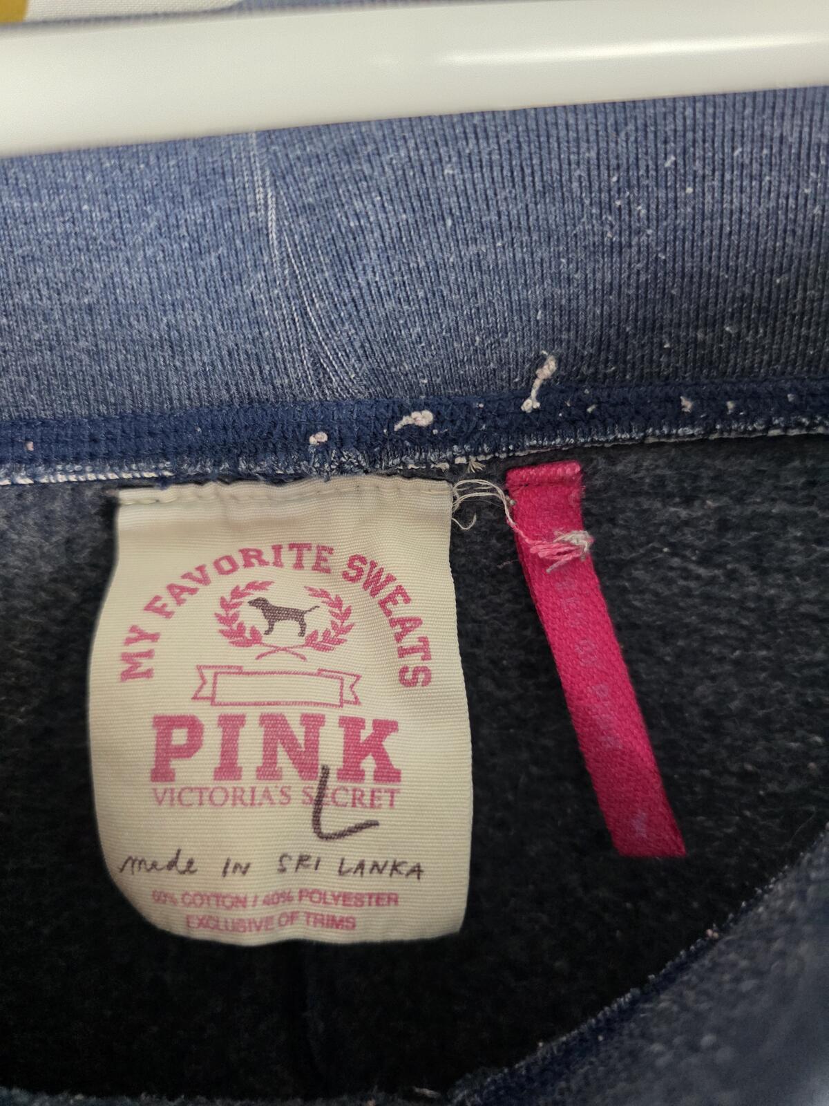 Victorias Secret PINK Vintage y2k Road Trip Sweats Sweatpants Joggers LARGE