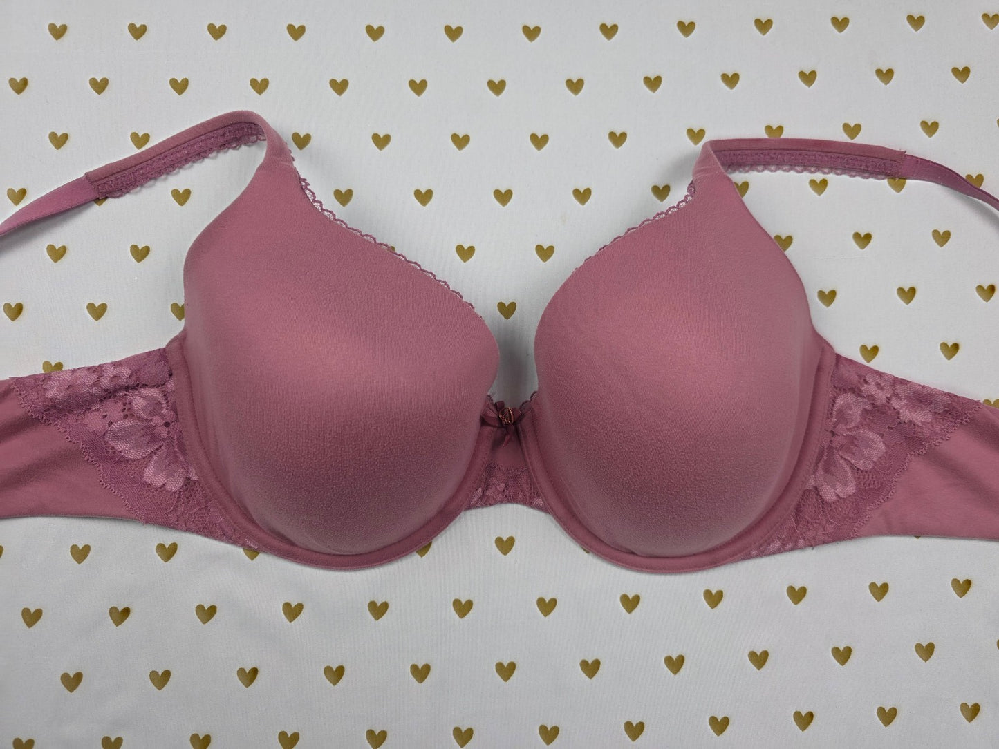 Victoria's Secret Pink Body By Victoria Lined Perfect Coverage Bra 36D