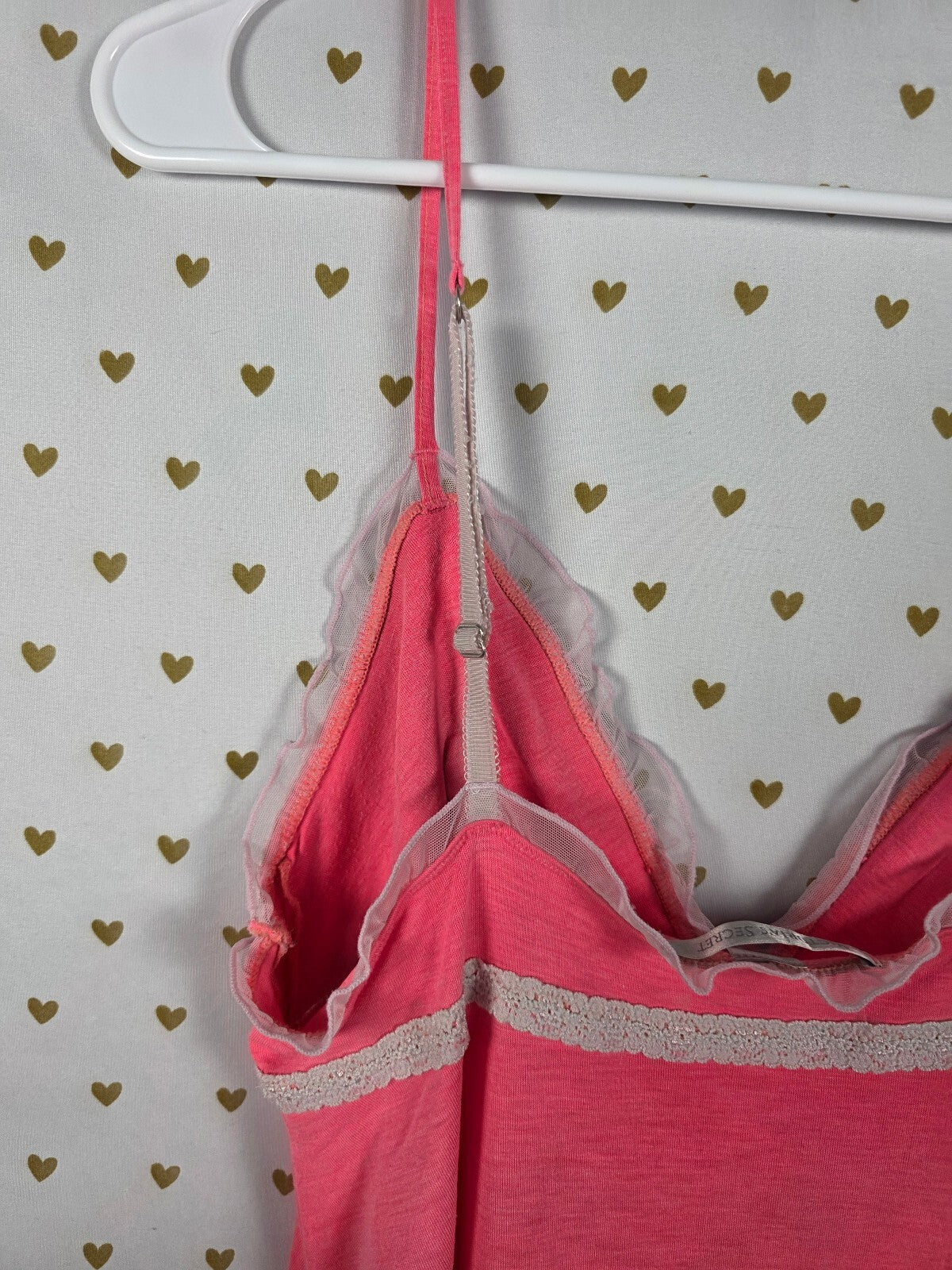 Victorias Secret Super soft Neon Nightie Slip Dress Lingerie Sleep LARGE