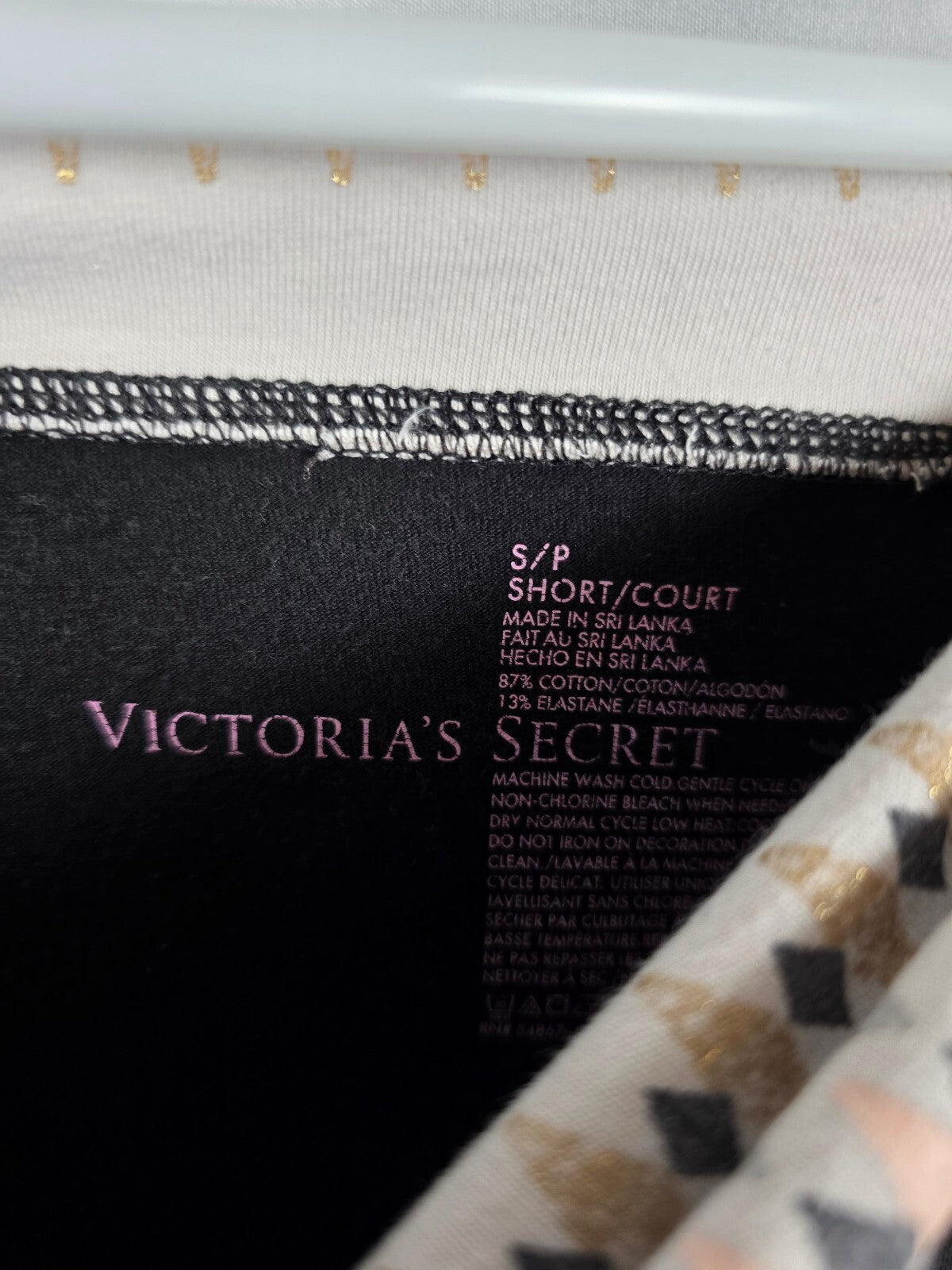 Victorias Secret PINK Vintage Y2k Flared FOLDOVER Yoga Pants Geometric SMALL