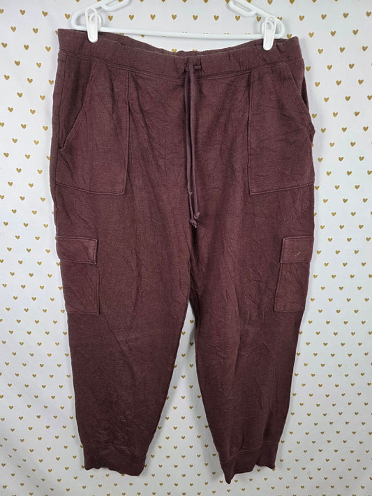 Victorias Secret PINK NEW Cargo Sweatpants Sweats Pocket 2XL XXL