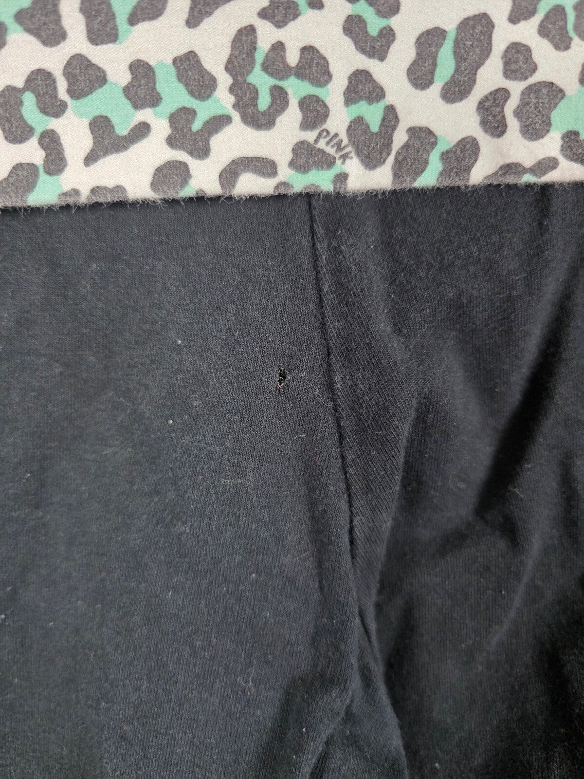 Victorias Secret PINK Yoga Foldover Vintage Y2k Cheetah Leopard Skinny Large