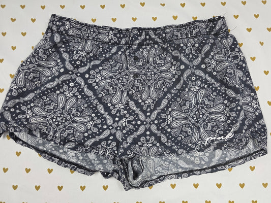 Victorias Secret PINK Bandana Style XS Sleep Shorts Boxers Pajama Bottoms