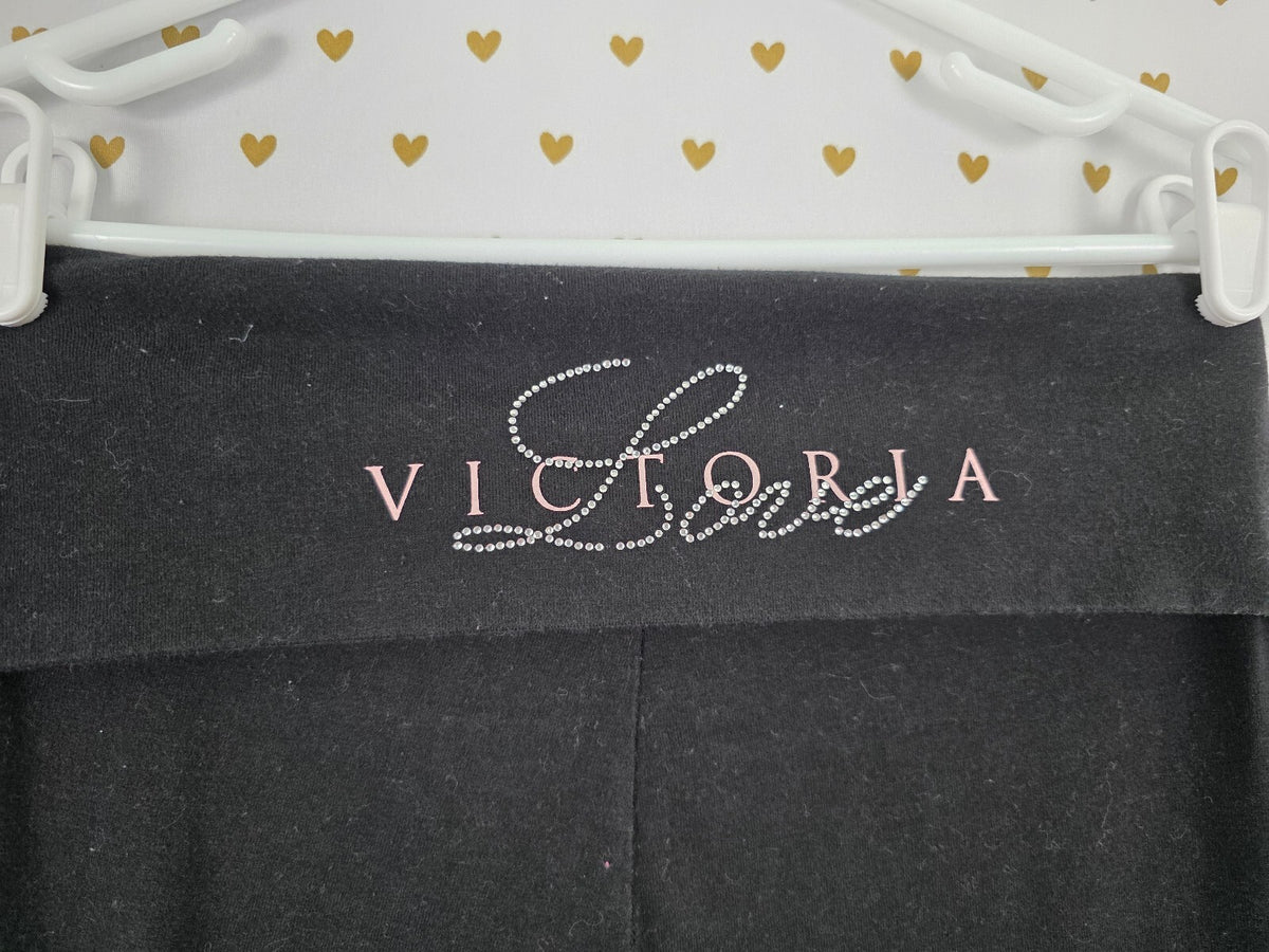 Victorias Secret Foldover Love Skinny Yoga Pants Small