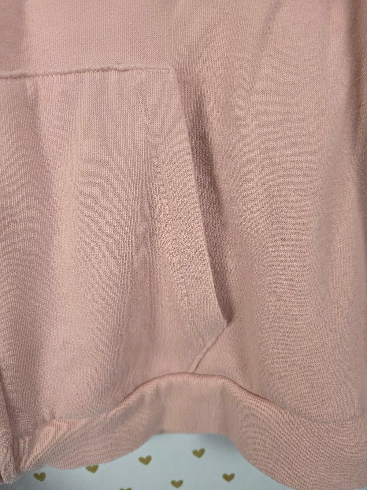Victorias Secret Pink Full zip logo Hoodie Jacket Orange XL