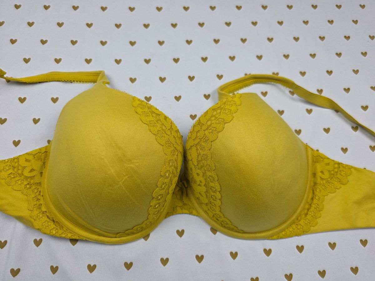 Victorias Secret Yellow  38D Perfect Shape Bra