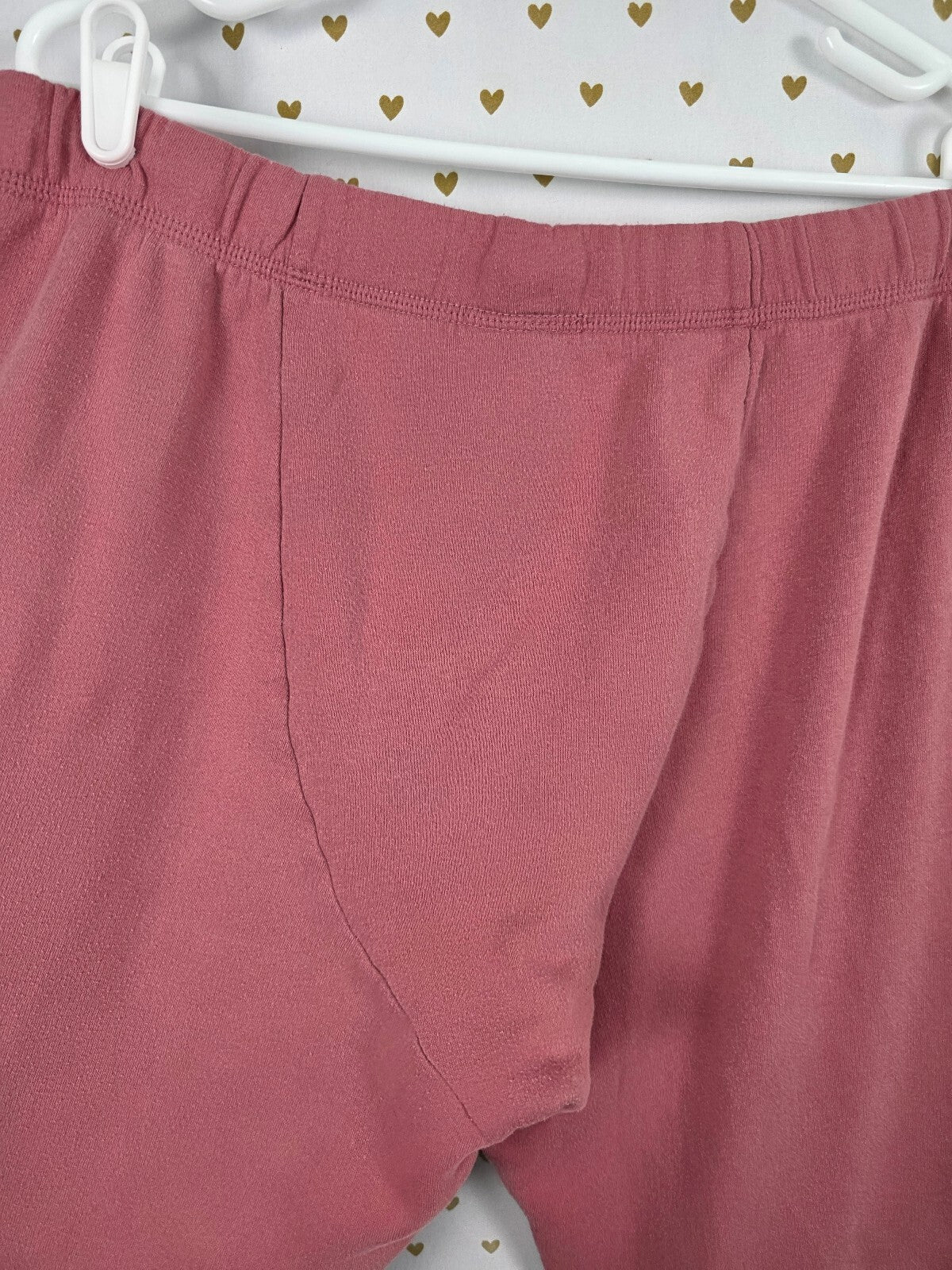Victorias Secret PINK Diaper Butt Boyfriend Sweats Sweatpants Flared LARGE