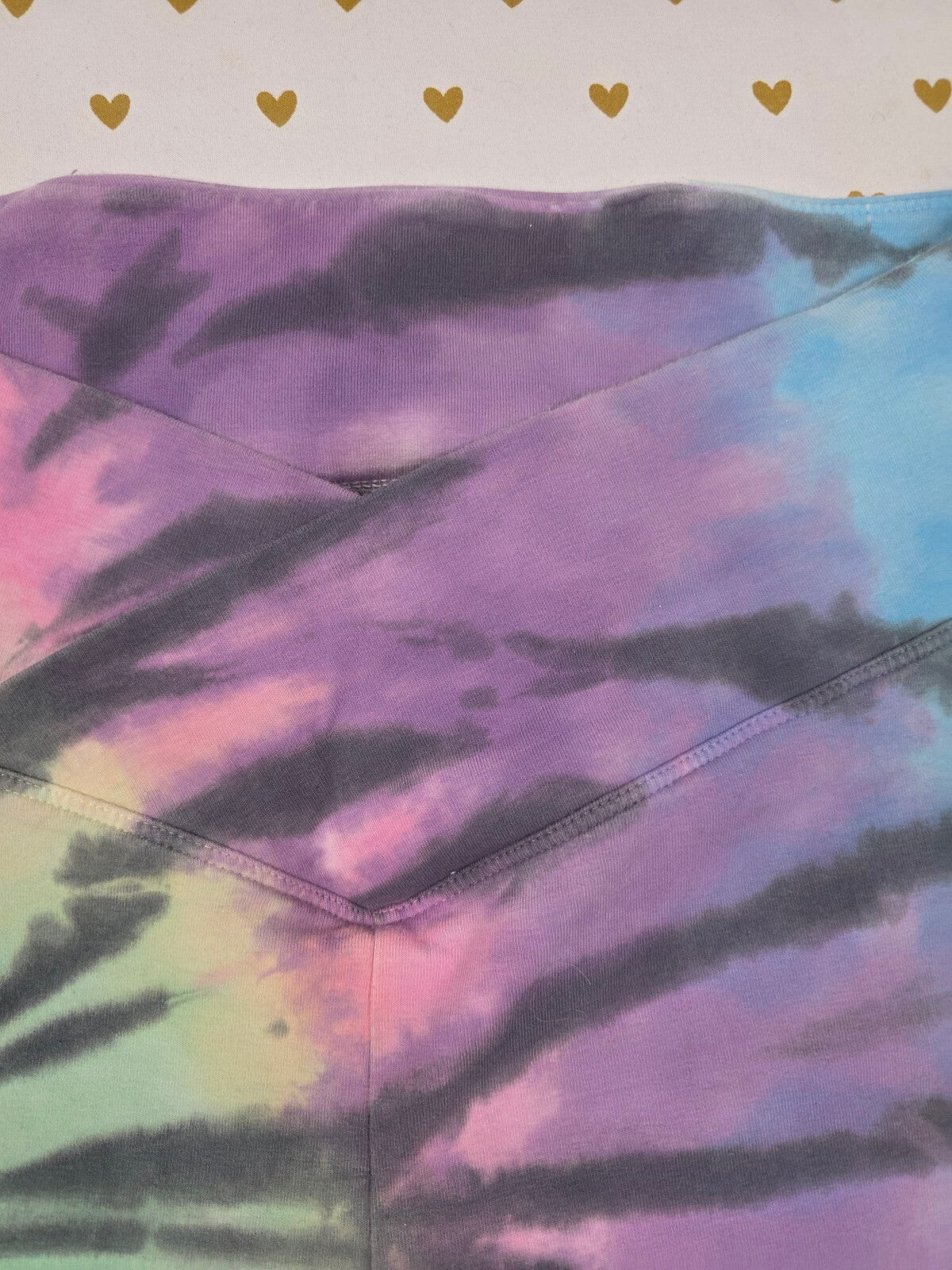 Victorias Secret PINK Long Tye Dye Bike Shorts XL