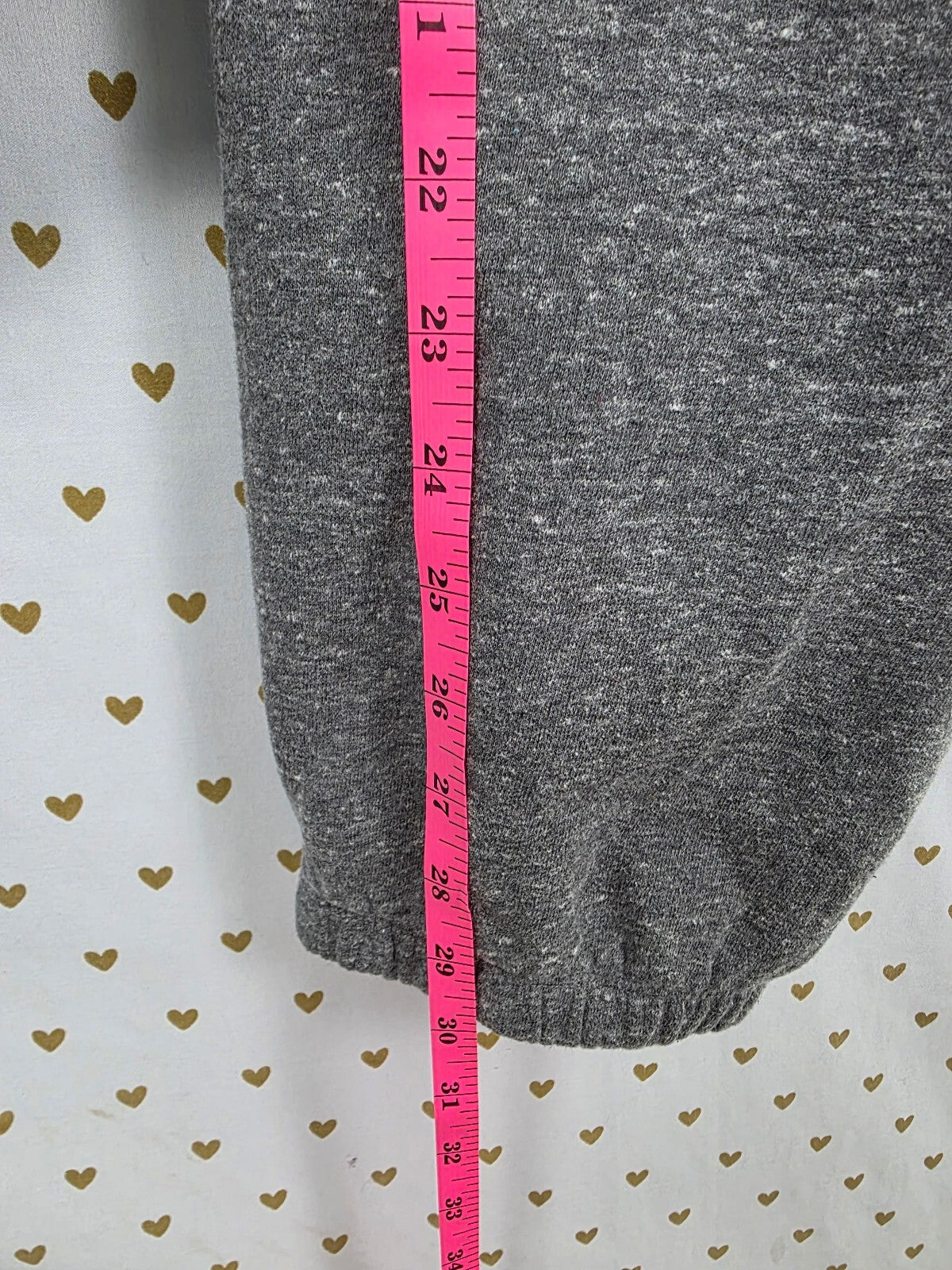 Victorias Secret PINK Leopard Stripe Cheetah Logo Sweats Sweatpants Medium