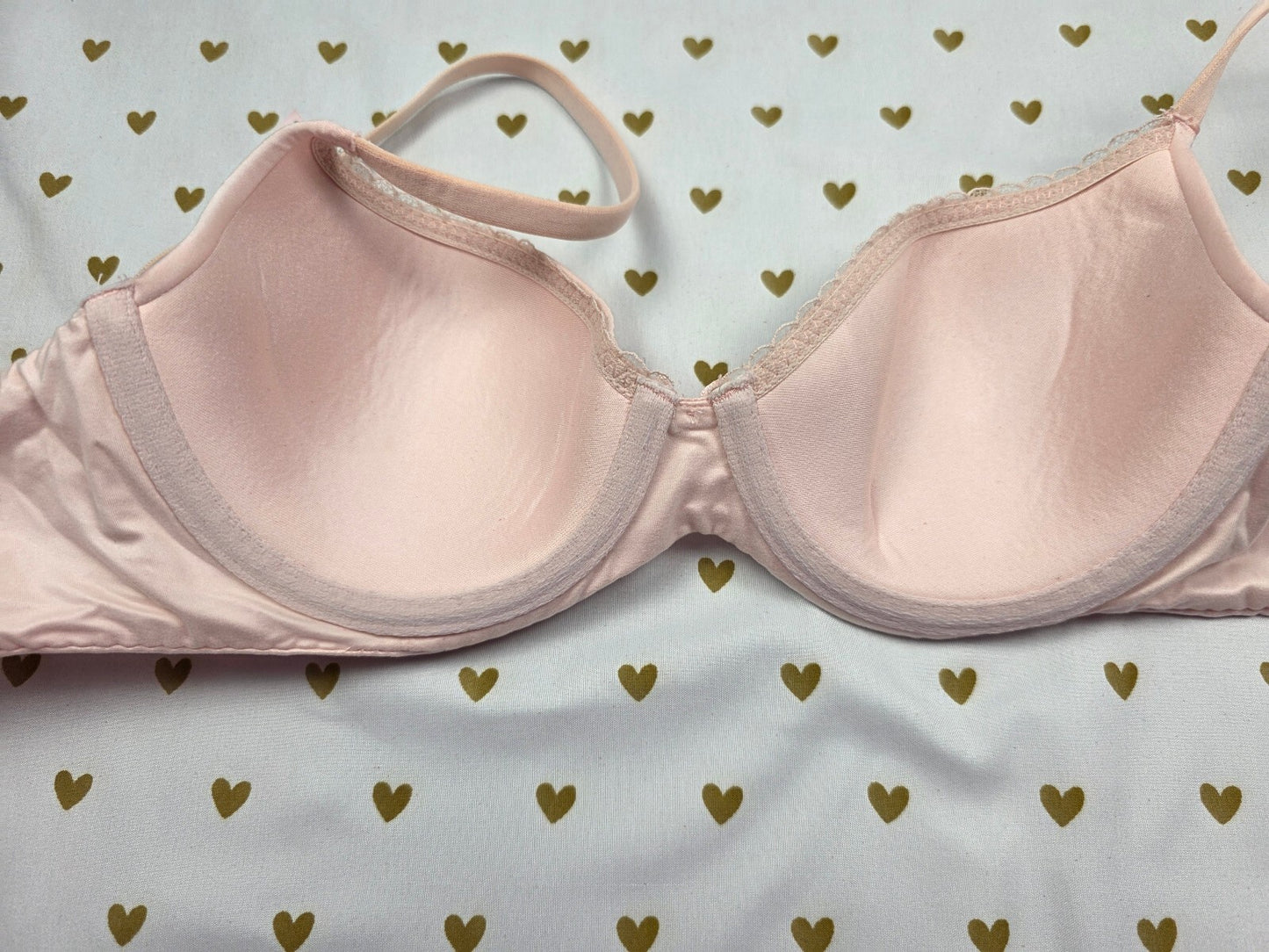 Victoria's Secret Pink NEW Nwt Lined Demi Balconette Bra Body By Victoria 32C
