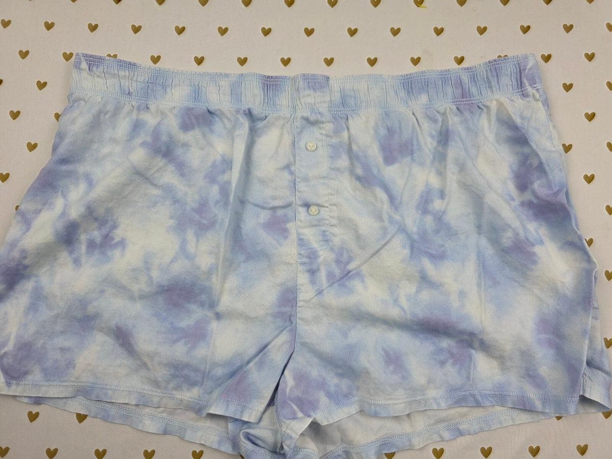 Victorias Secret PINK Clouds Large Sleep Shorts Boxers Pajama Bottoms