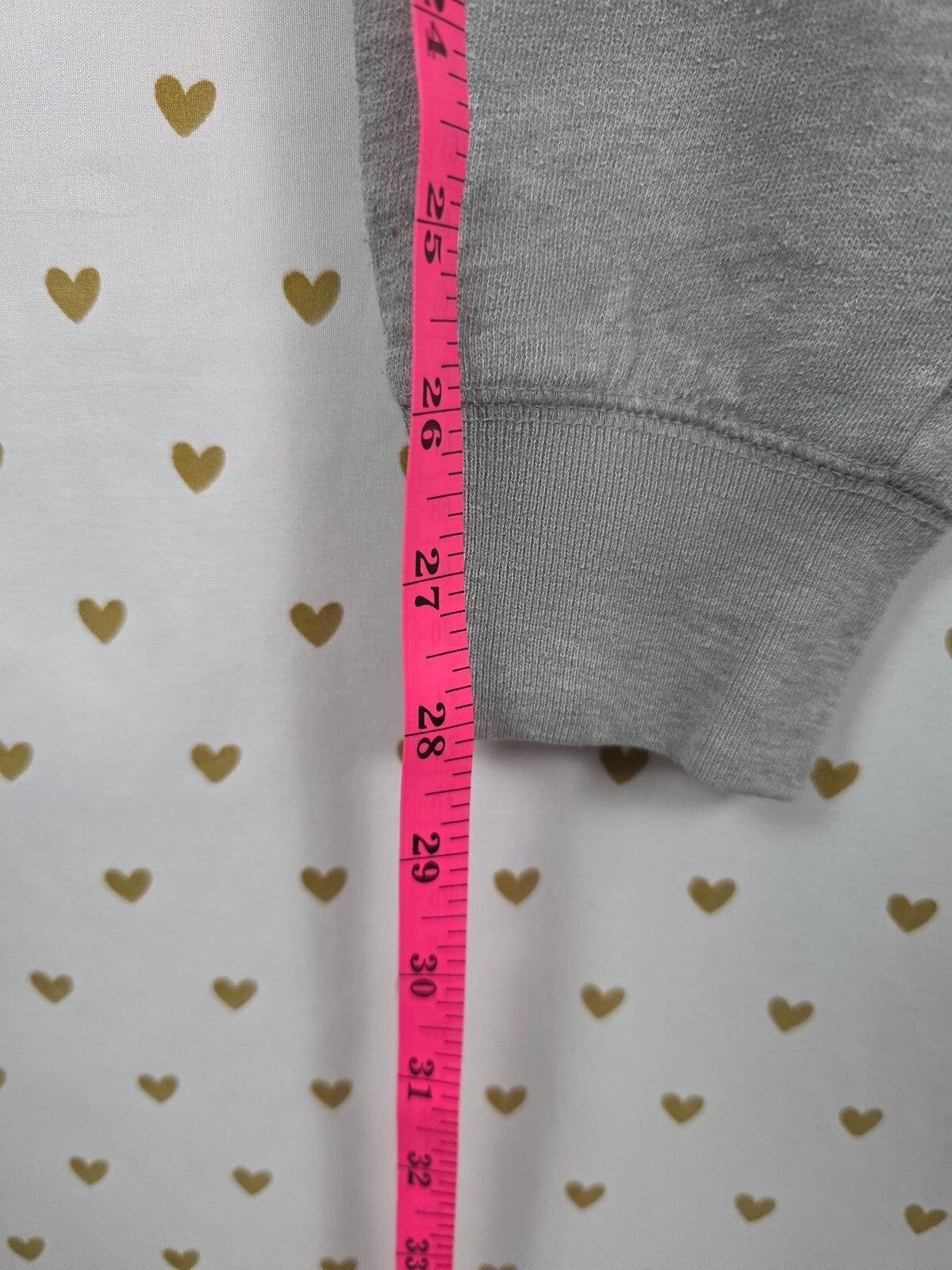 Victorias Secret PINK Vintage Pocket Joggers LOVE Grey Sweats XS