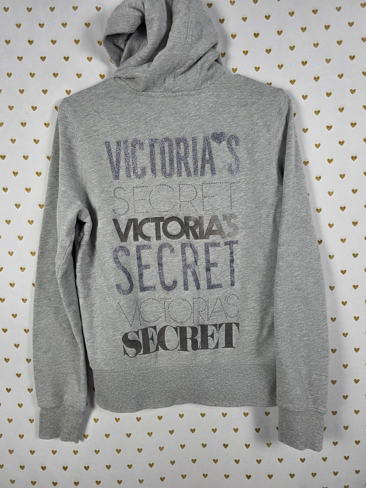 Victorias Secret Angels Supermodel Essentials Full zip Wings Hoodie Jacket Bling