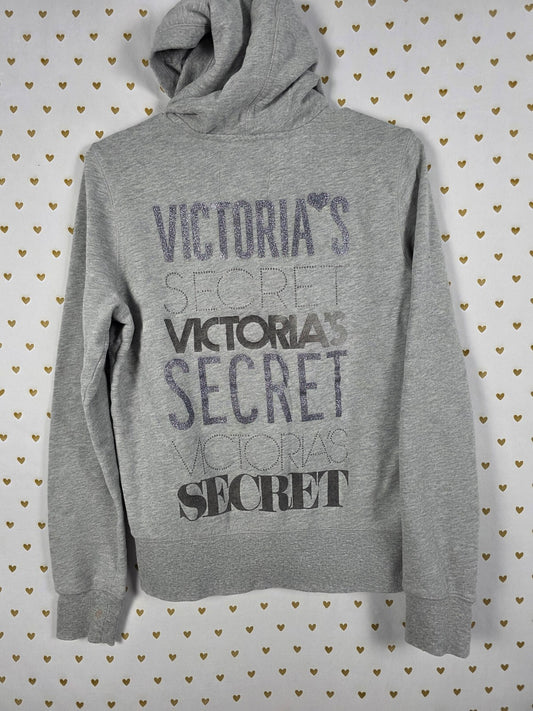 Victorias Secret Angels Supermodel Essentials Full zip Wings Hoodie Jacket Bling