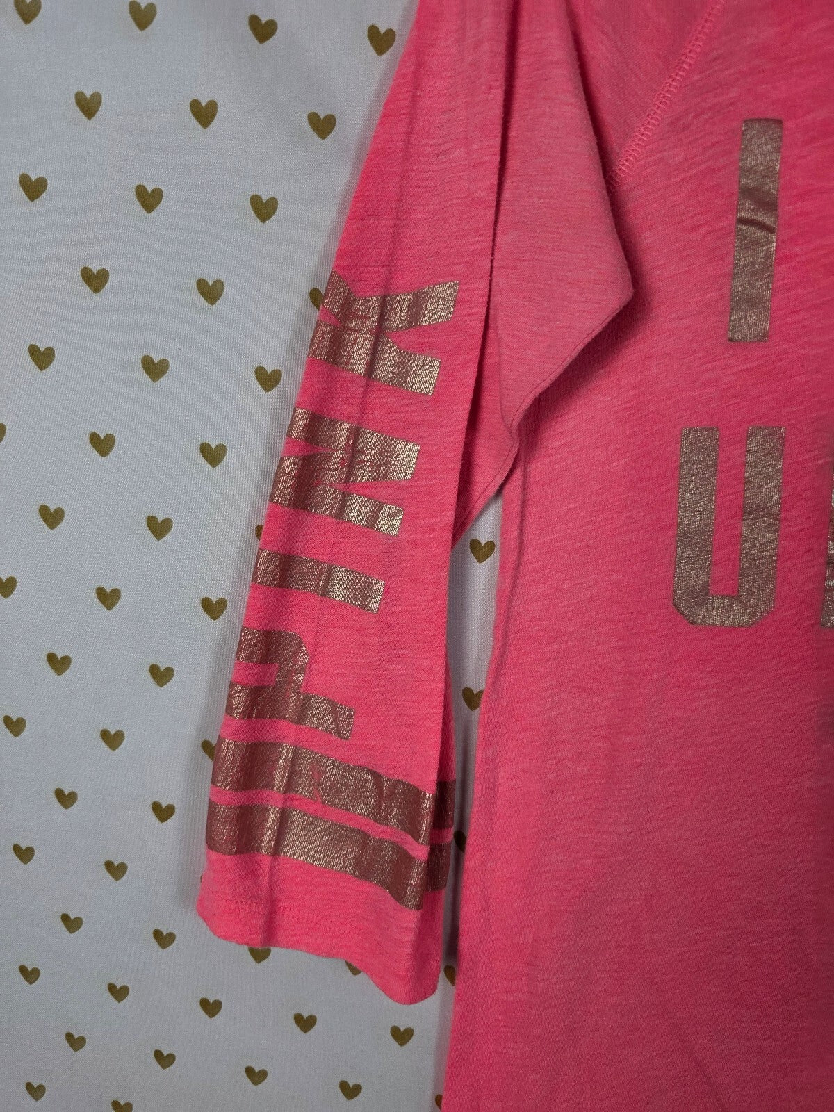 Victorias Secret PInk I WOKE UP LIKE THIS Nightgown Sleep Shirt XS