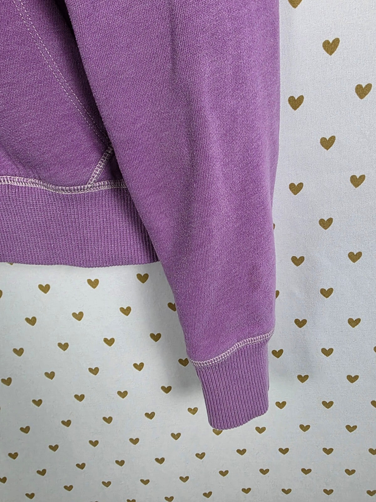 Victorias Secret Pink Vintage Heart Logo Full Zip Y2k Jacket Purple Medium