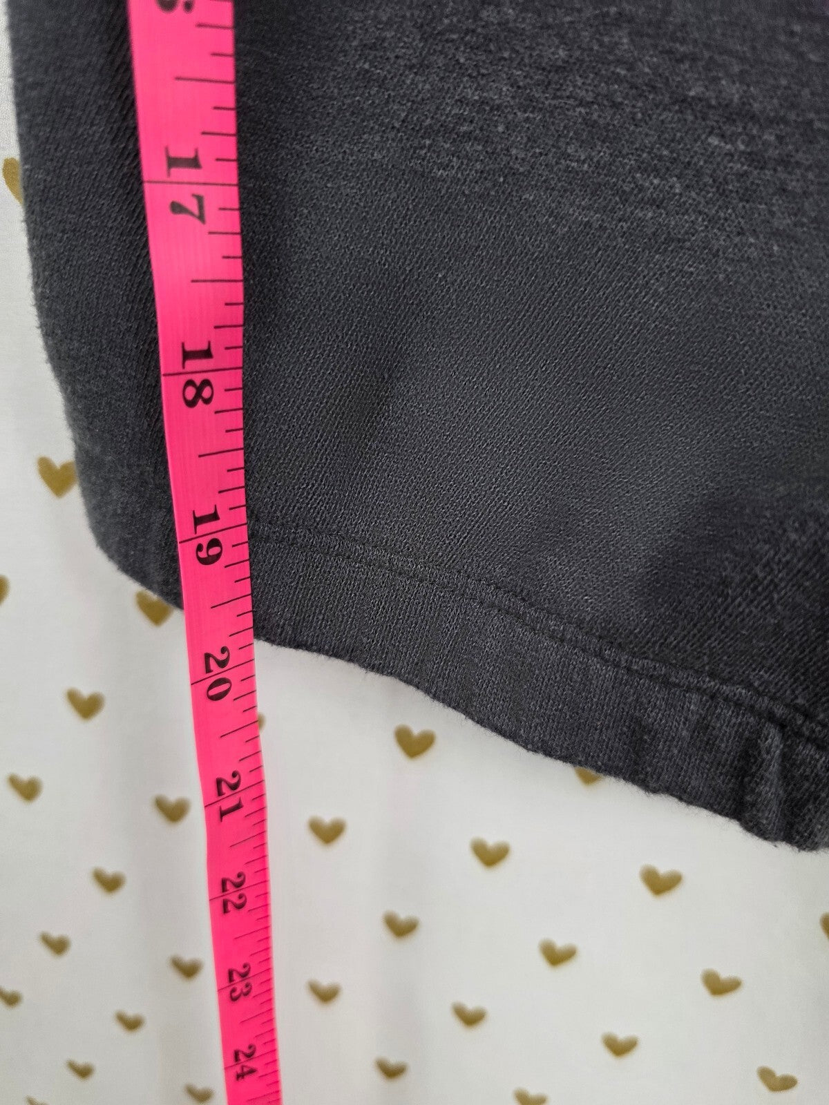 Victorias Secret PINK Vintage Grey Medium Capri Tapered Sweats