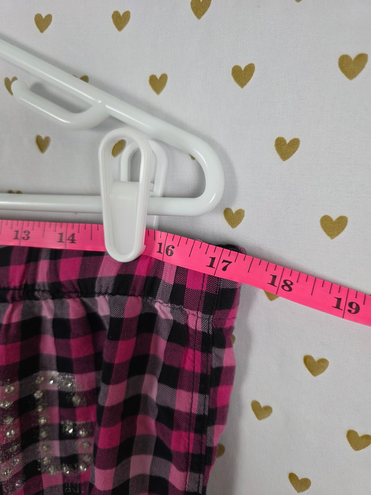Victorias Secret Sleep Pants Pajama PINK SURE THING Diaper Butt Boyfriend L VTG