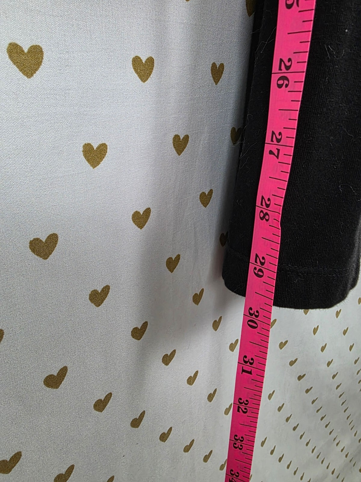 Victorias Secret PINK Bling Studded Logo Foldover Yoga Pants Flare Black Small