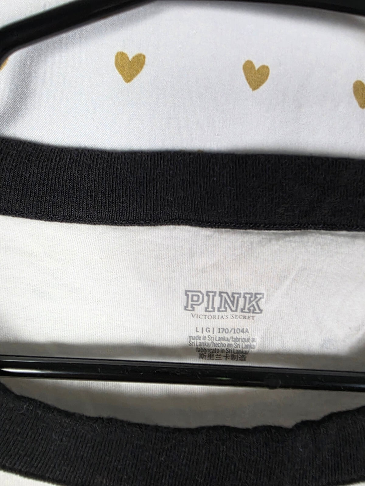 Victorias Secret PINK Vintage Hawaiian Hibiscus Set LARGE Sweats Tee shirt