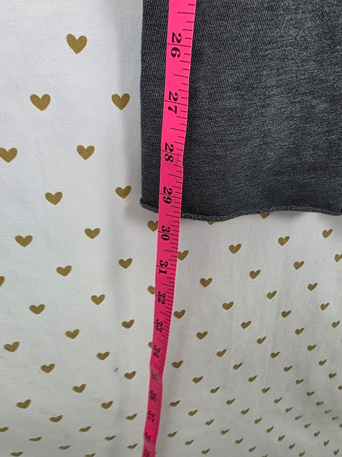 Victorias Secret Bling ANGEL Heart Gold Sequined Sweats Flare XS
