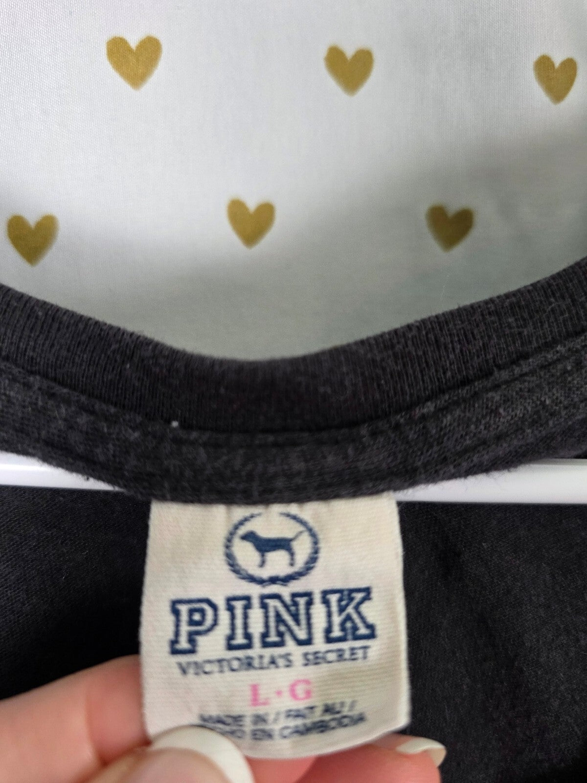 Vintage Victoria’s Secret PINK LOVE PINK Leopard Tee Sweatpants Set L M Y2K