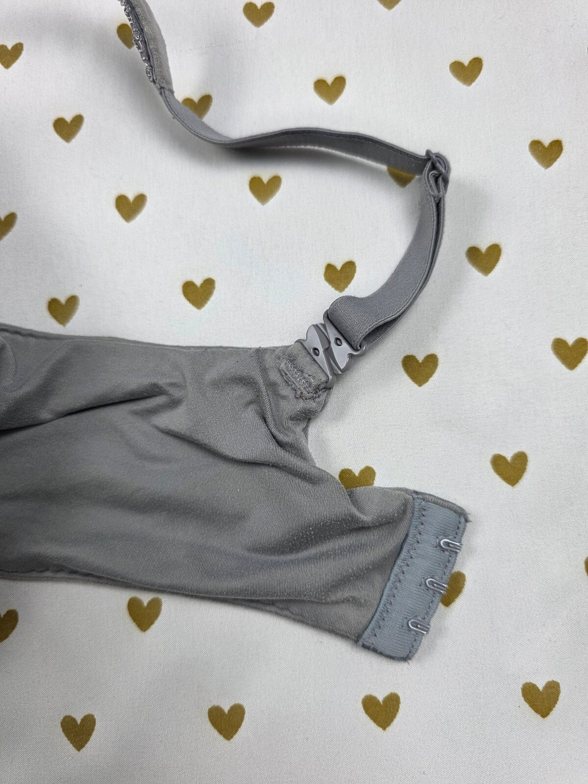 Victoria's Secret Grey Body By Victoria Lined Perfect Coverage Bra 36DD