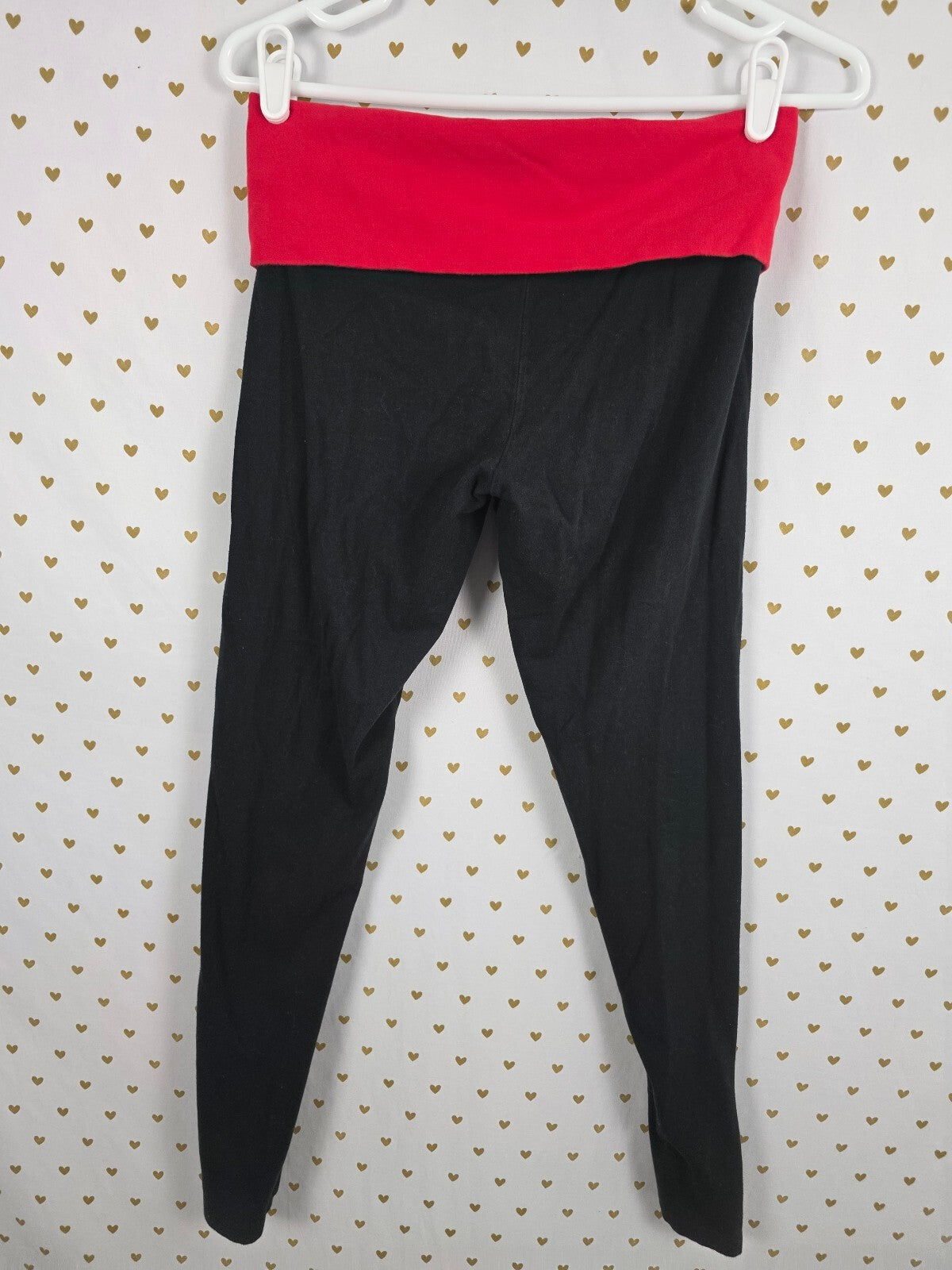 Victorias Secret PINK Vintage Red Logo ankle Skinny T2k Yoga Pants Small