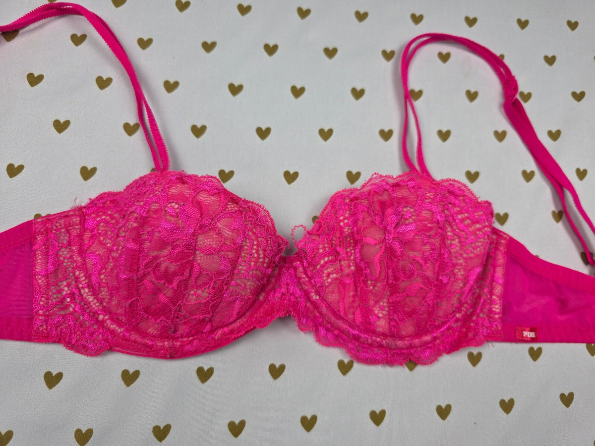 Victorias Secret PINK vintage sexy Multiway Bra 32B