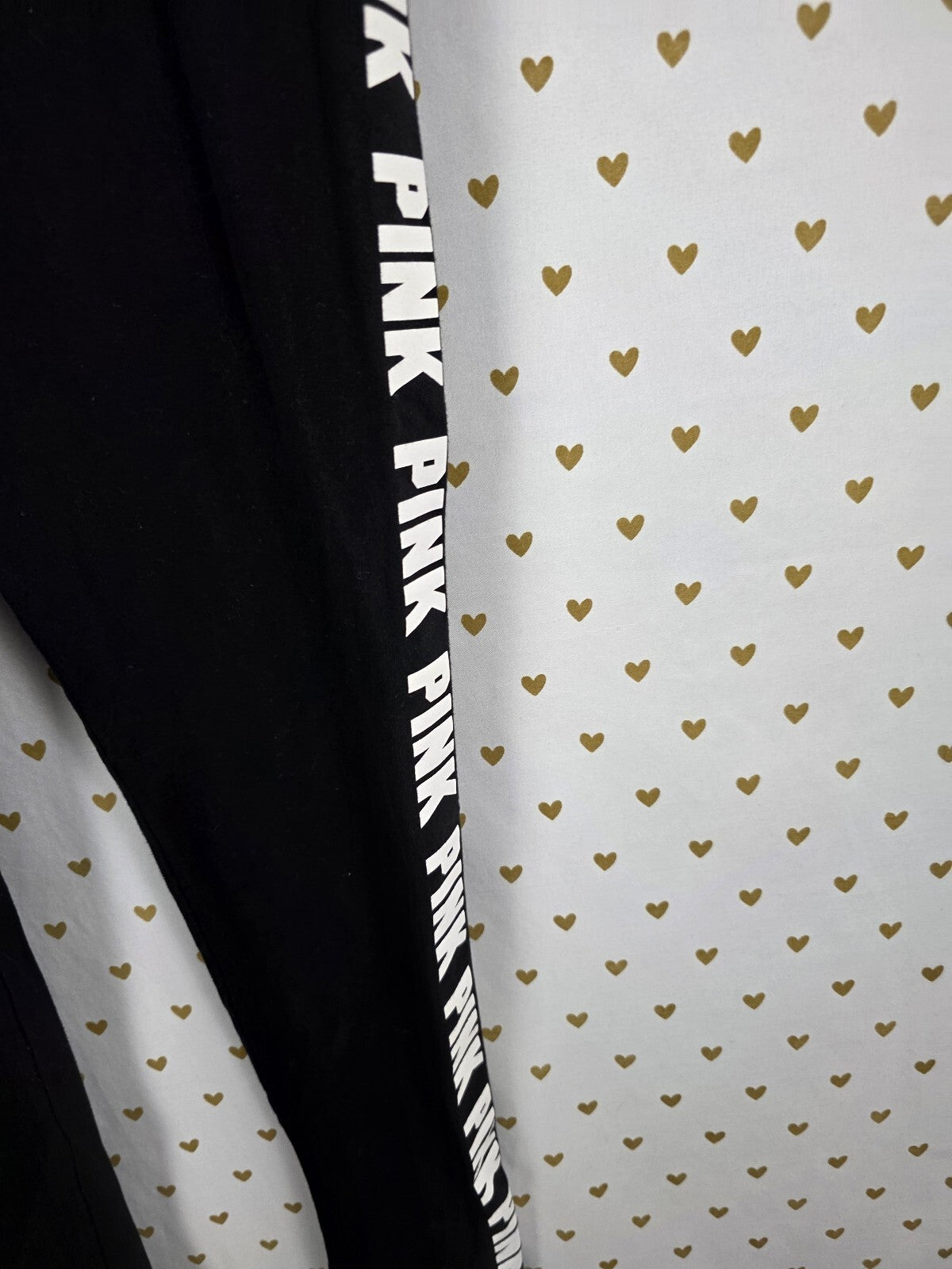 Victorias Secret PINK BLING Gradient Sequined Yoga Pants MEDIUM