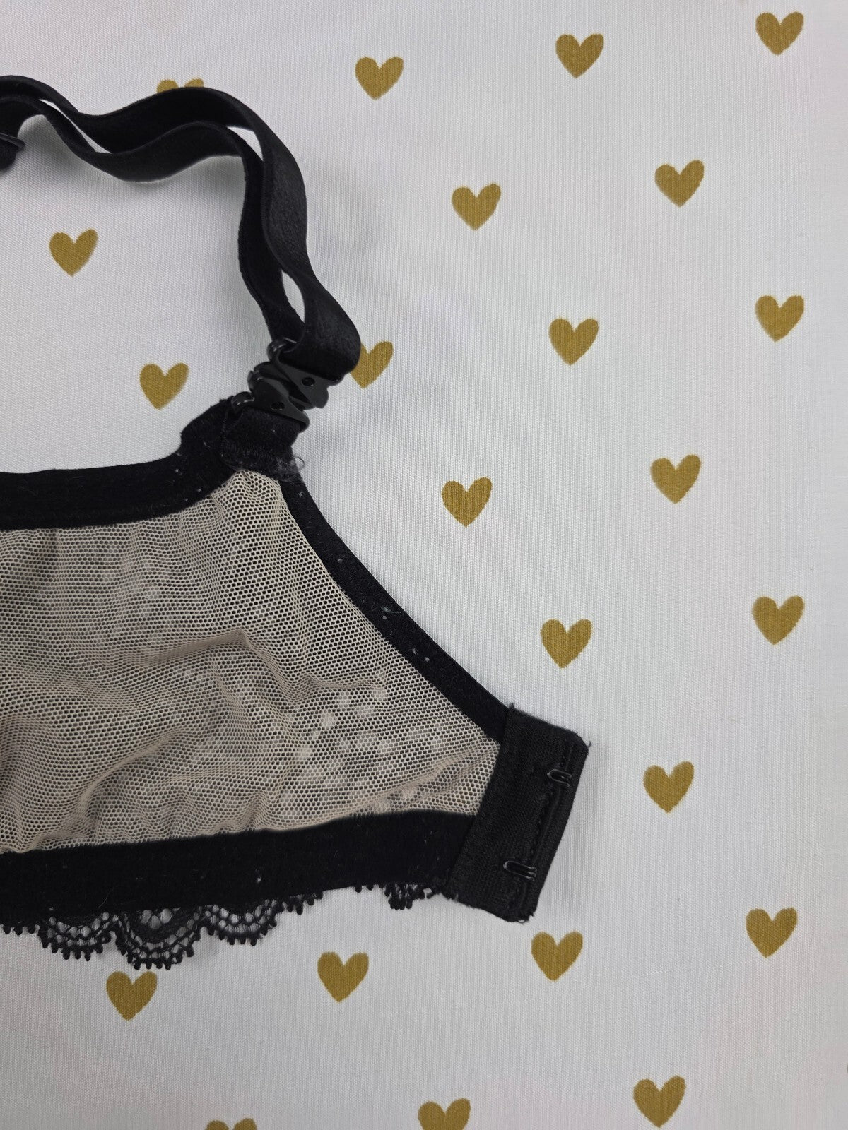 Victorias Secret Bling Studded Very Sexy Unlined Plunge Bra 38D