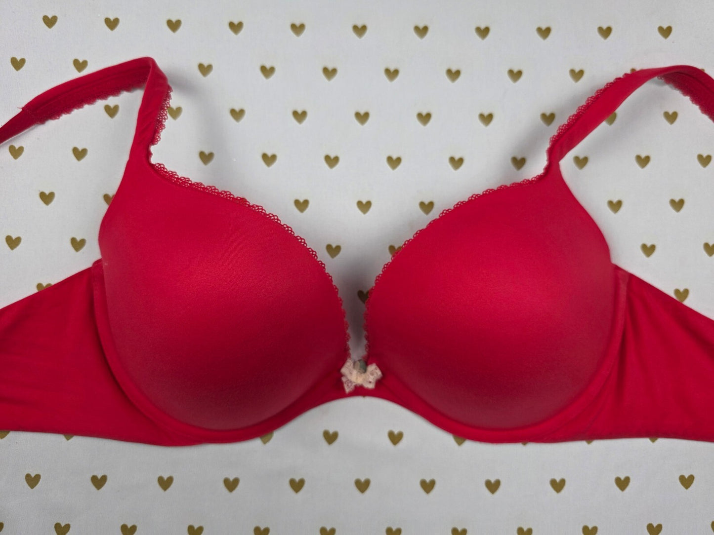 Victorias Secret Red 38C Push Up Bra