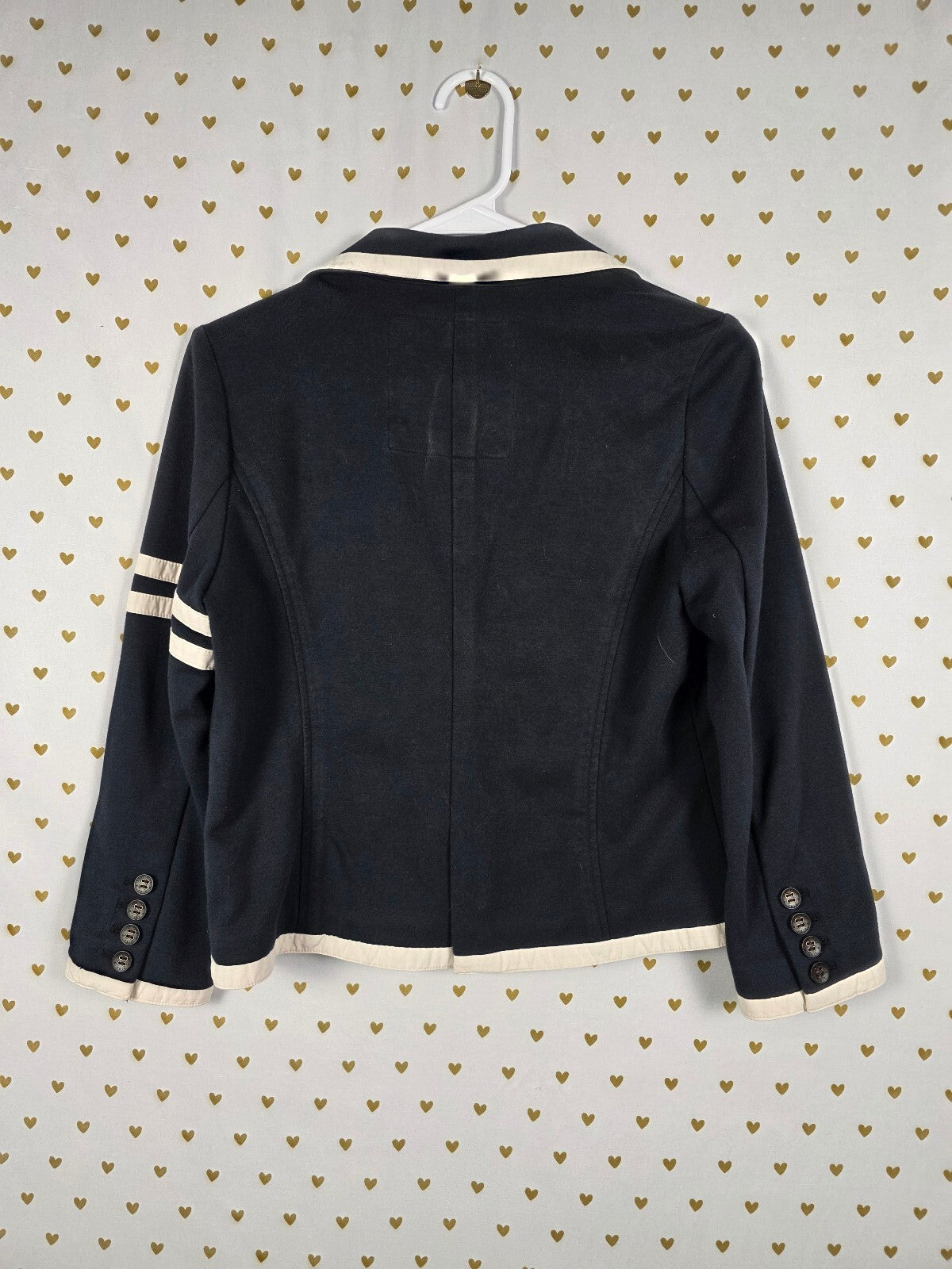 Vintage Victoria's Secret PINK Varsity Blazer Med 1986 Crest Collegiate Jacket