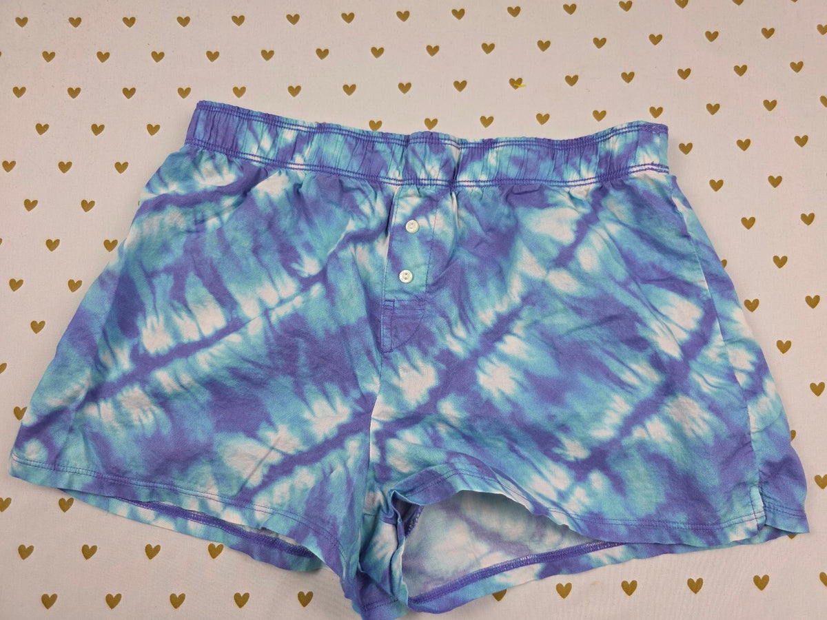 Victorias Secret PINK Tye Dye Small Sleep Shorts Boxers Pajama Bottoms