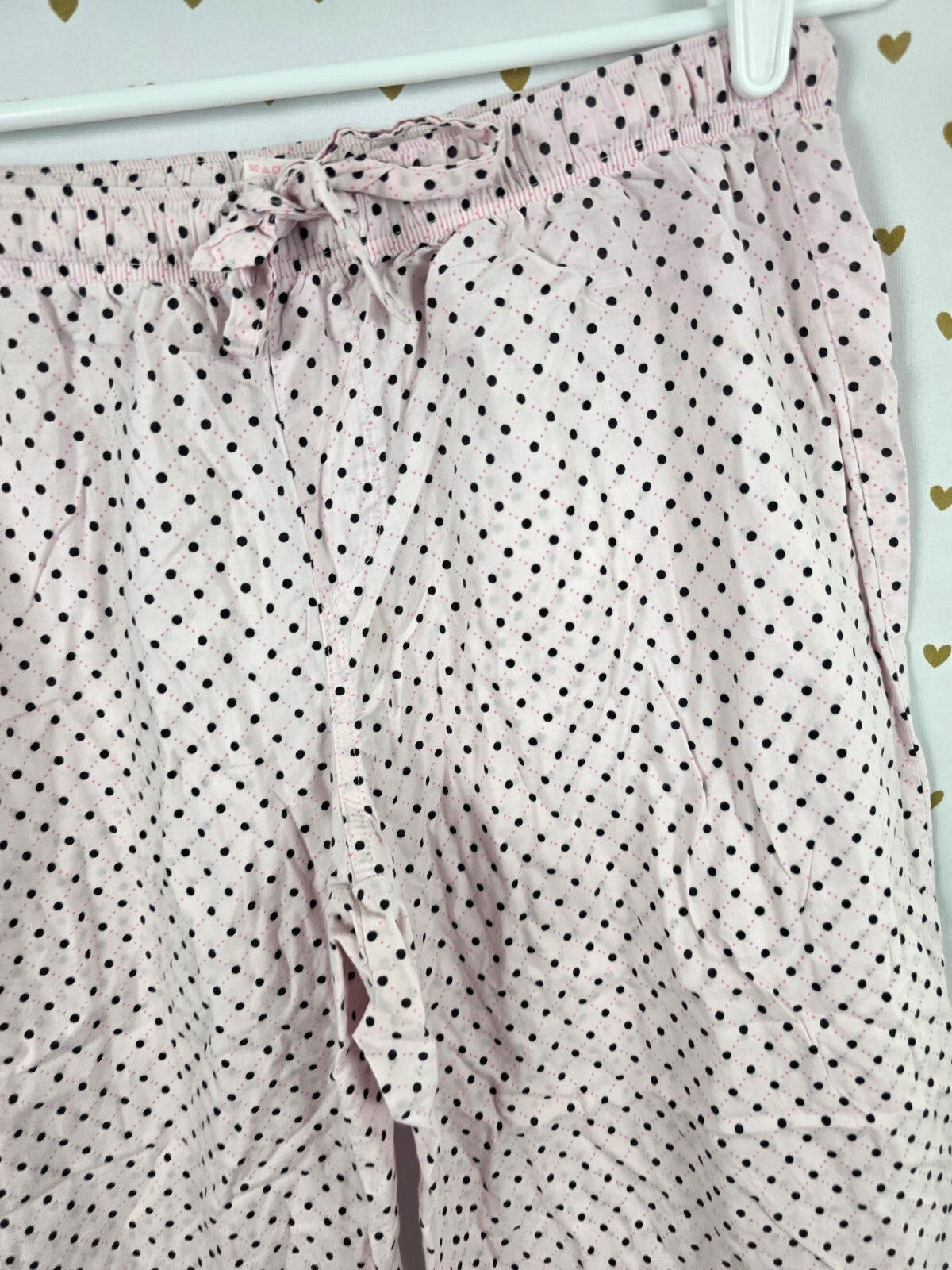 Victorias Secret Sleep Pants Polka Dot Medium Pajama PJ Bottoms