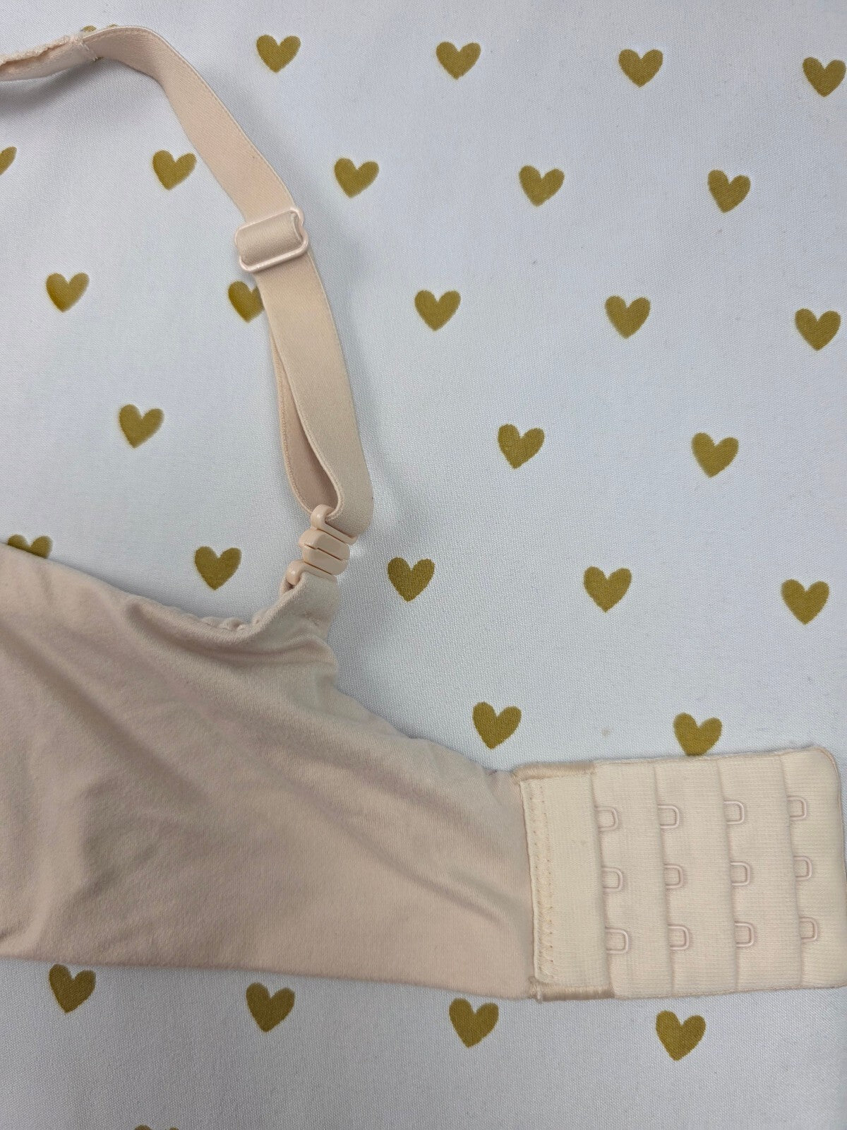 Victorias Secret Beige Lined Demi Balconette Bra 38DD
