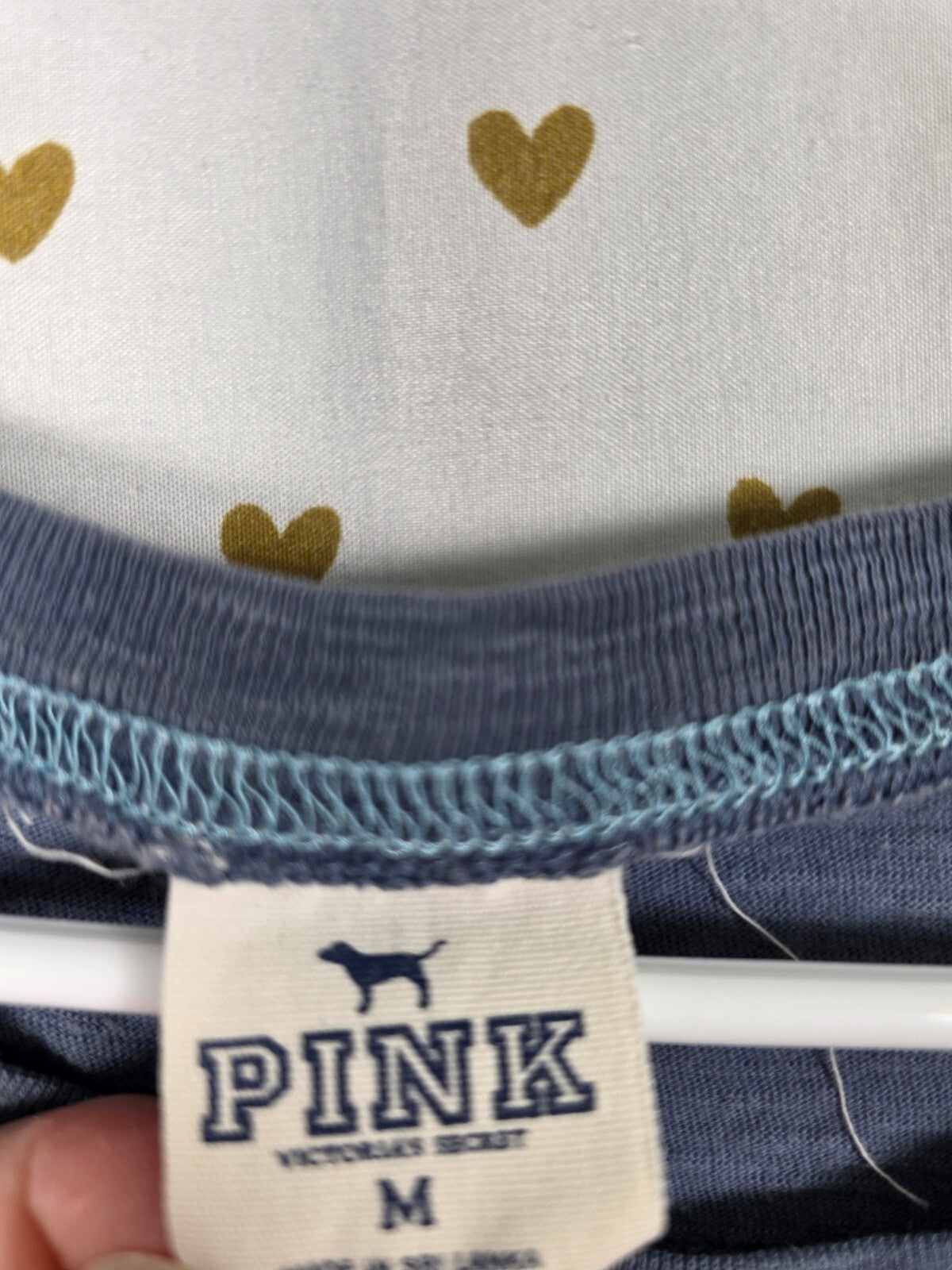 Victorias Secret PINK Vintage Team 86 Tee Shirt MEDIUM