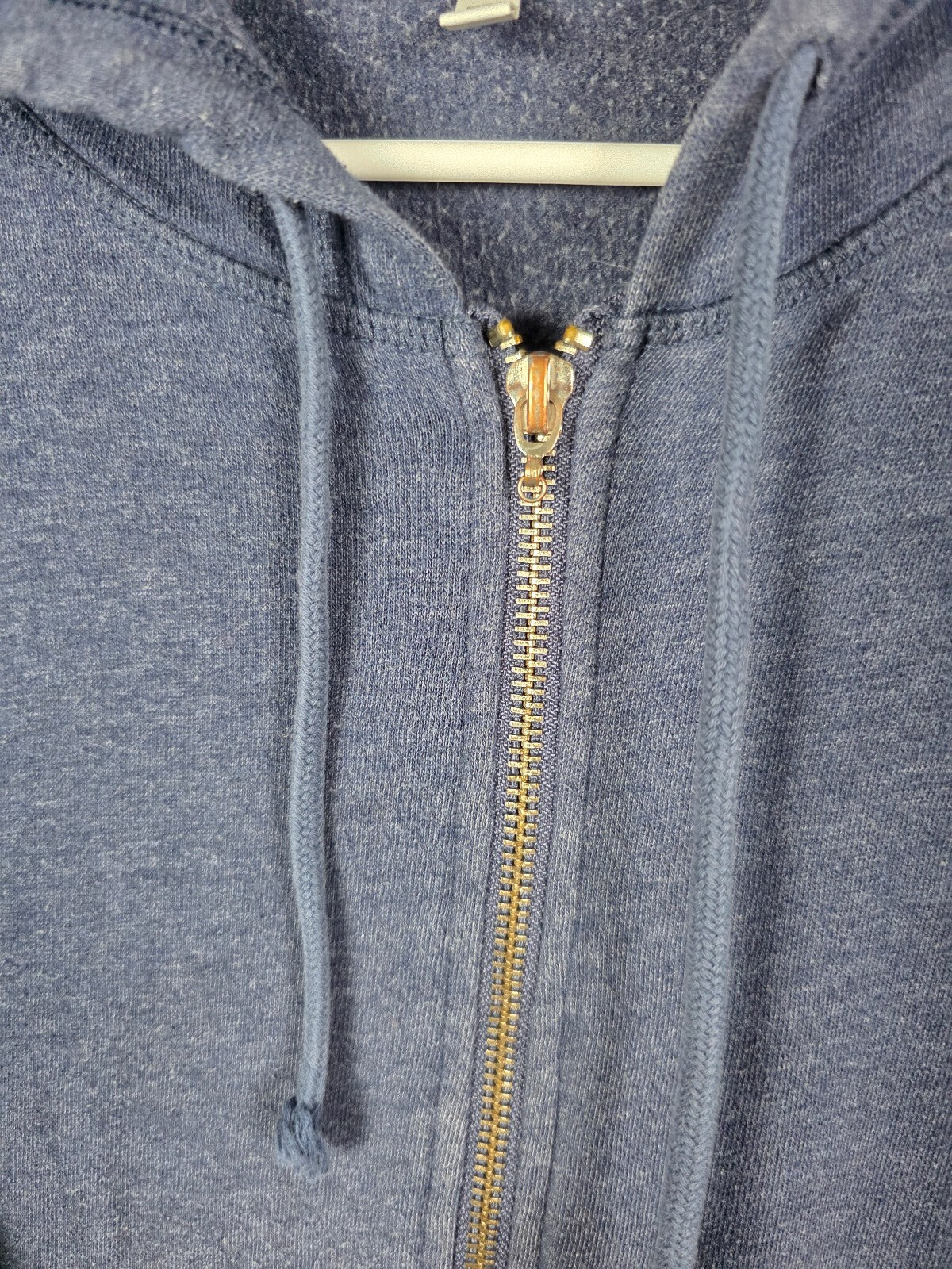 Victorias Secret ANGELS Bling Full zip Hoodie Jacket Blue MEDIUM Sequin