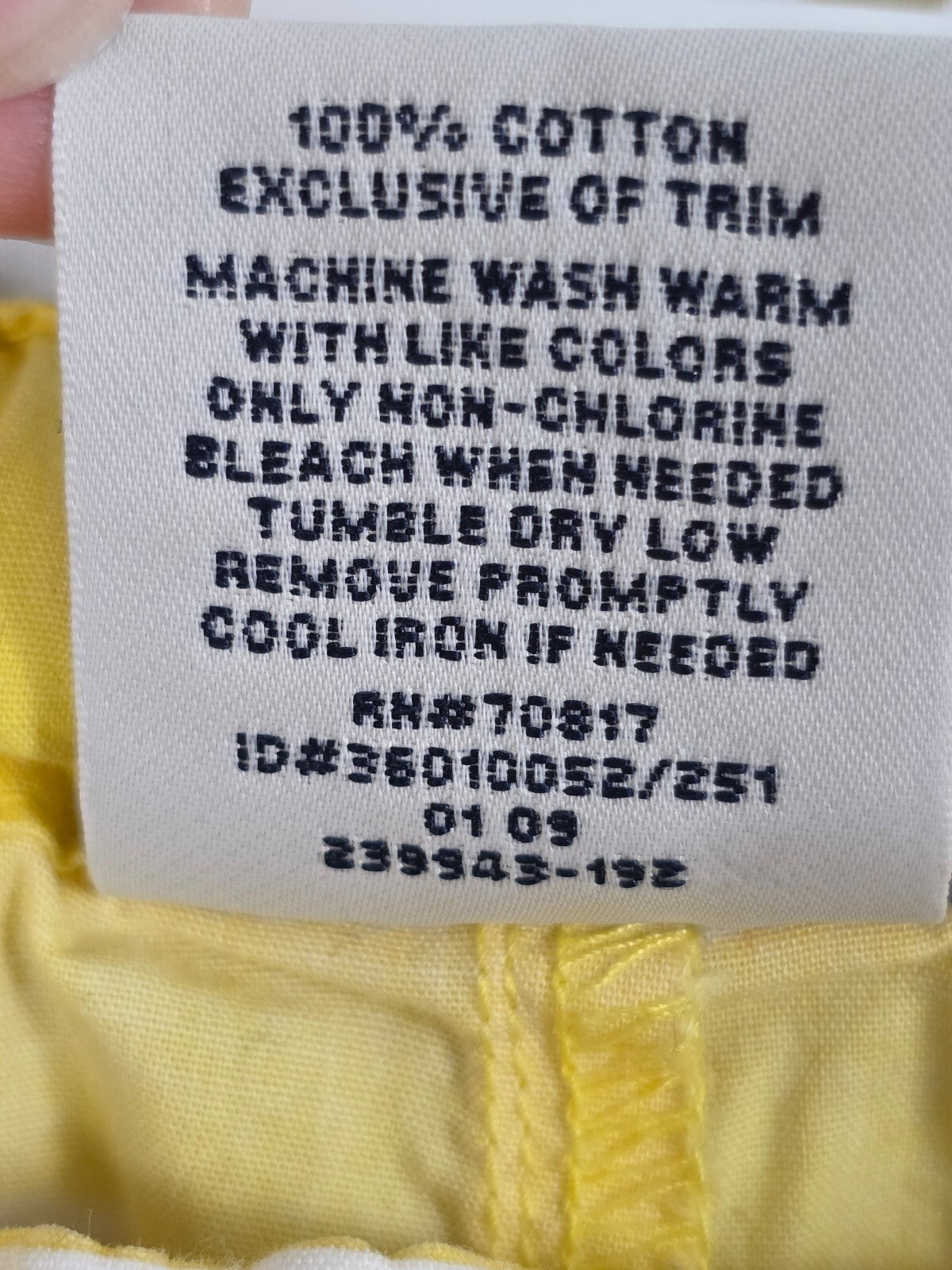 Victoria's Secret PINK Yellow White Star Sleep Lounge Pajama Pants Small