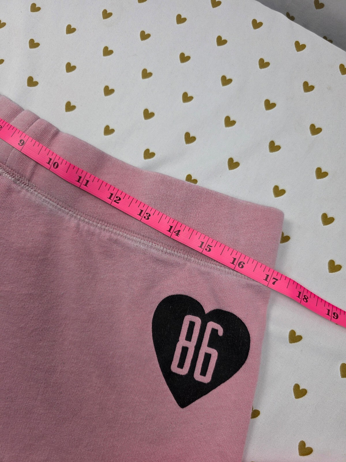 Victorias Secret PINK Vintage Thin sweat shorts Logo MEDIUM