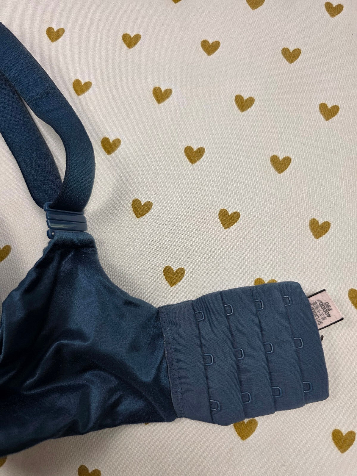 Victorias Secret Blue Lined Perfect Coverage Bra 40DDD 40F