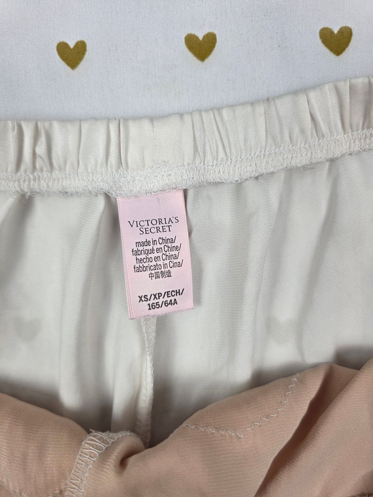 Victorias Secret Lace XS satin Sleep Shorts Boxers Pajama Bottoms