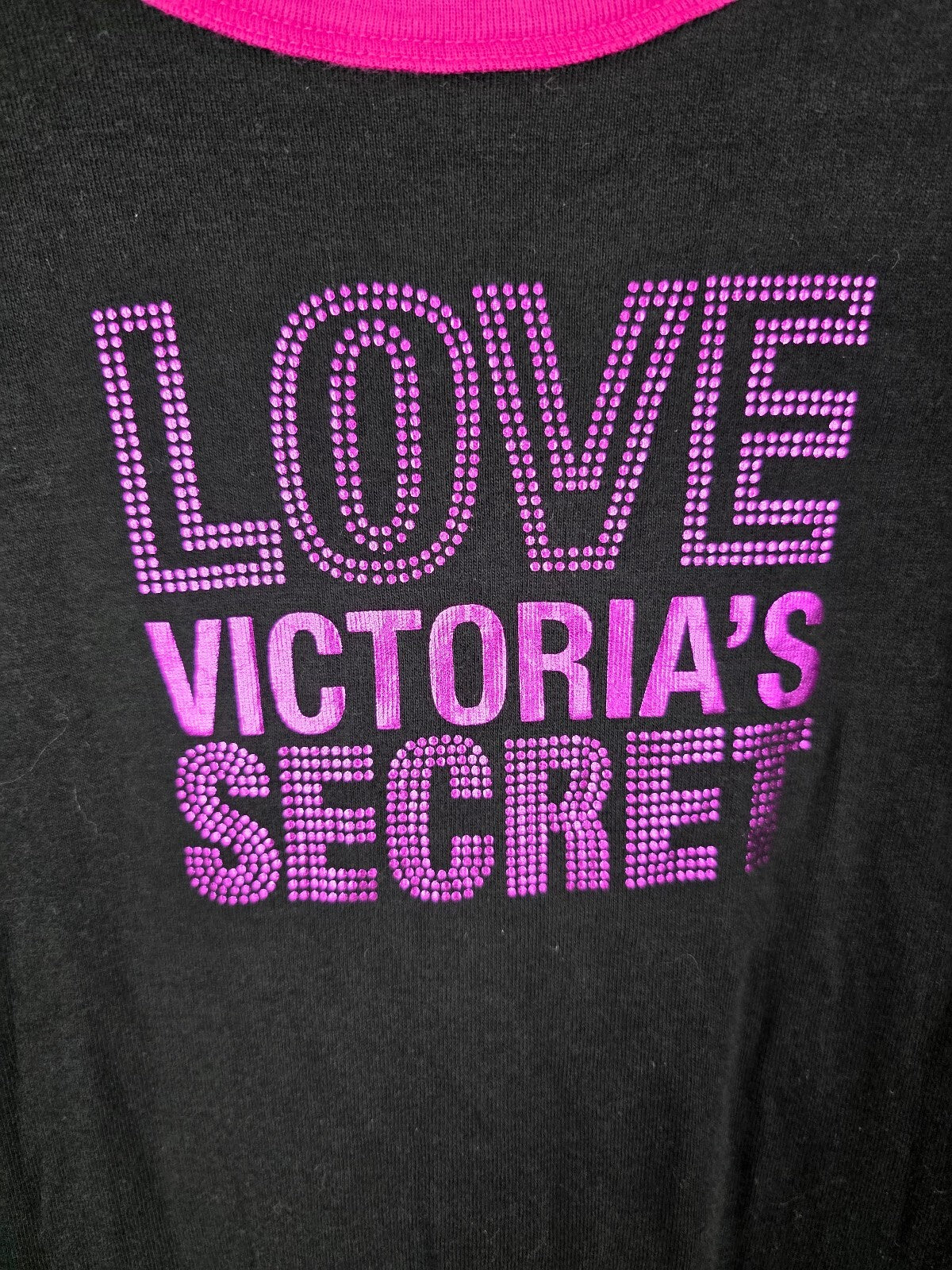Victorias Secret Vintage Cotton Medium LOVE Logo Nightgown Sleep Shirt