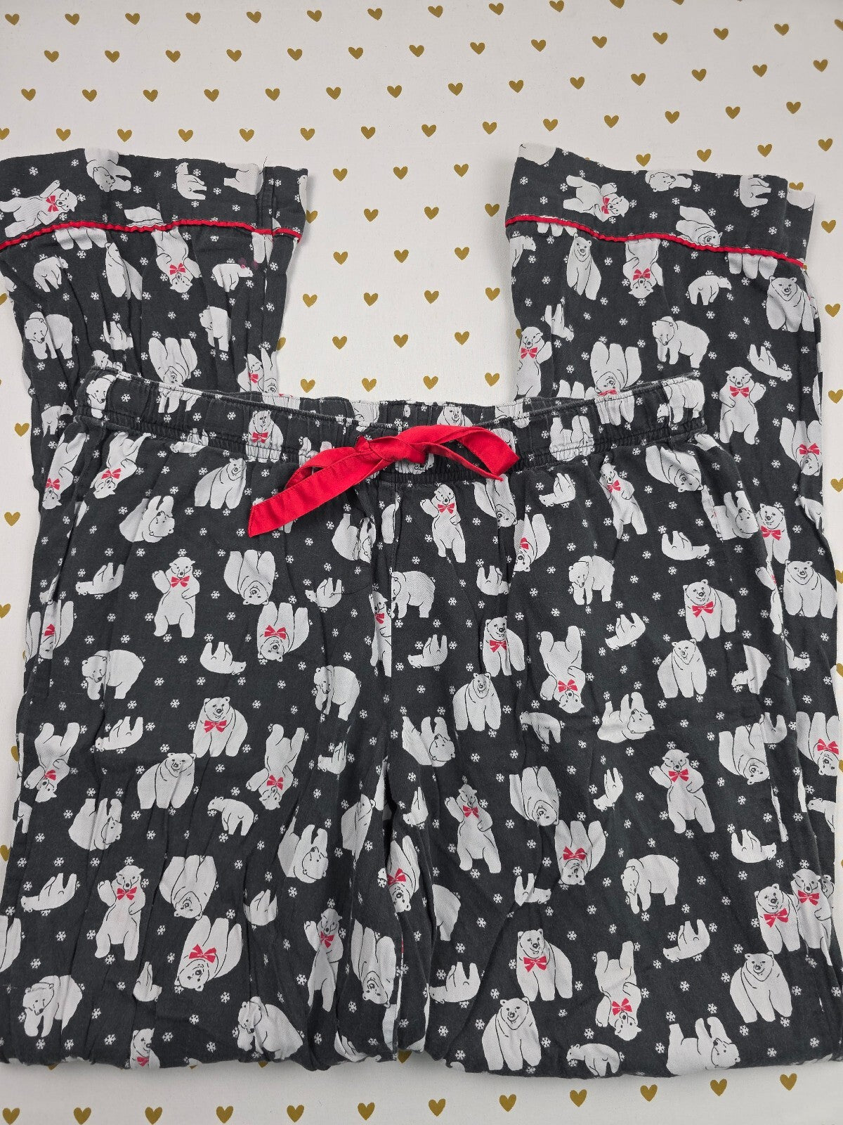 Victorias Secret Polar Bear Soft Medium Sleep Pants Pajama PJ Bottoms