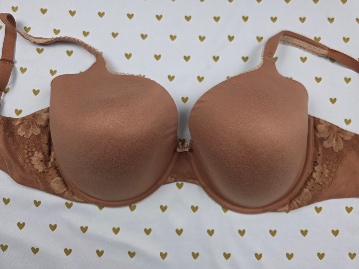 Victoria's Secret Brown Body By victoria Lined Perfect coverage bra 36DDD