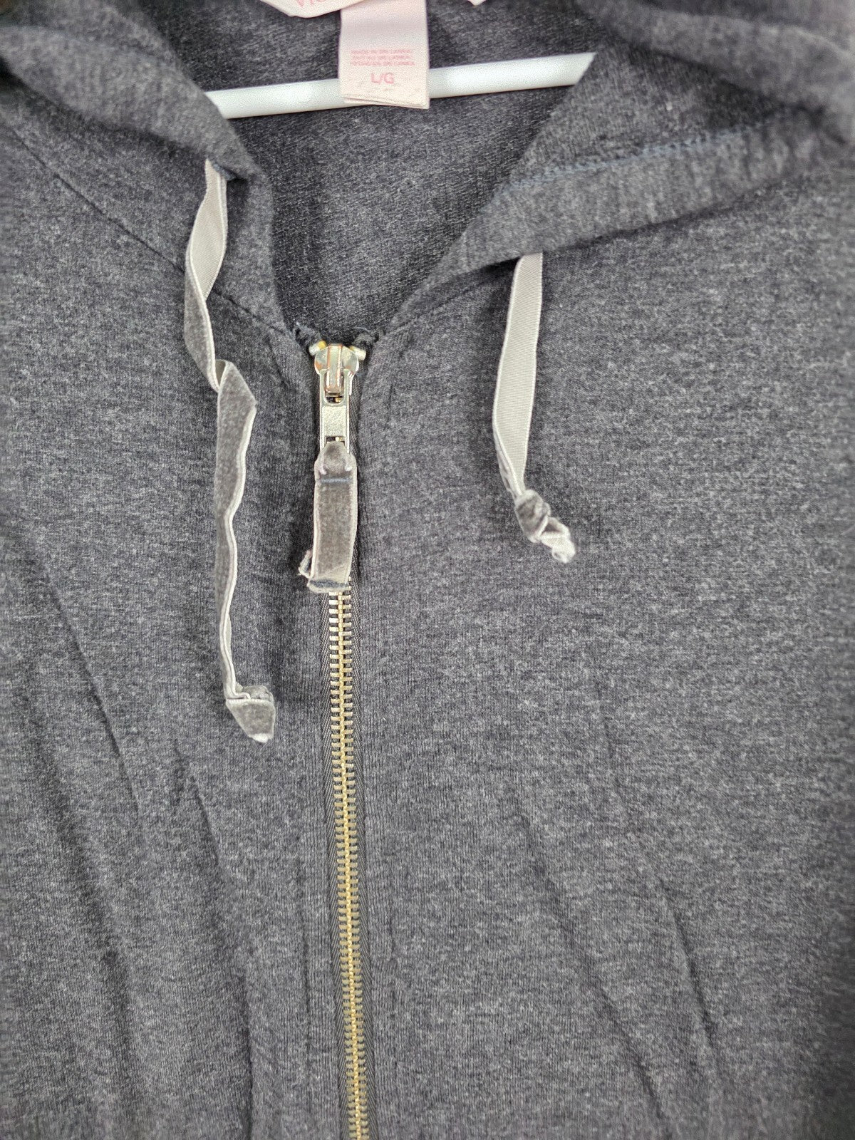 Victorias Secret Angels WINGS Studded Full Zip Hoodie Jacket Large