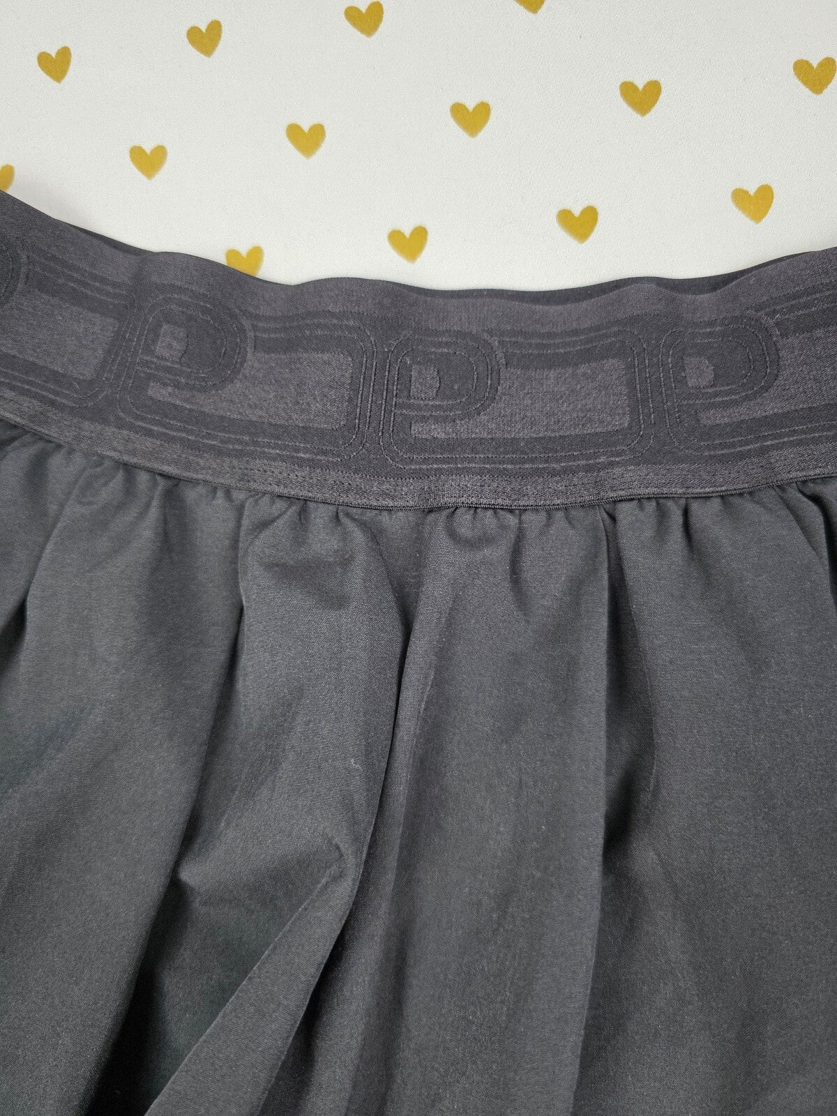 Victorias Secret PINK Black Flowy SKORTS Skirt Shorts Pleated SMALL