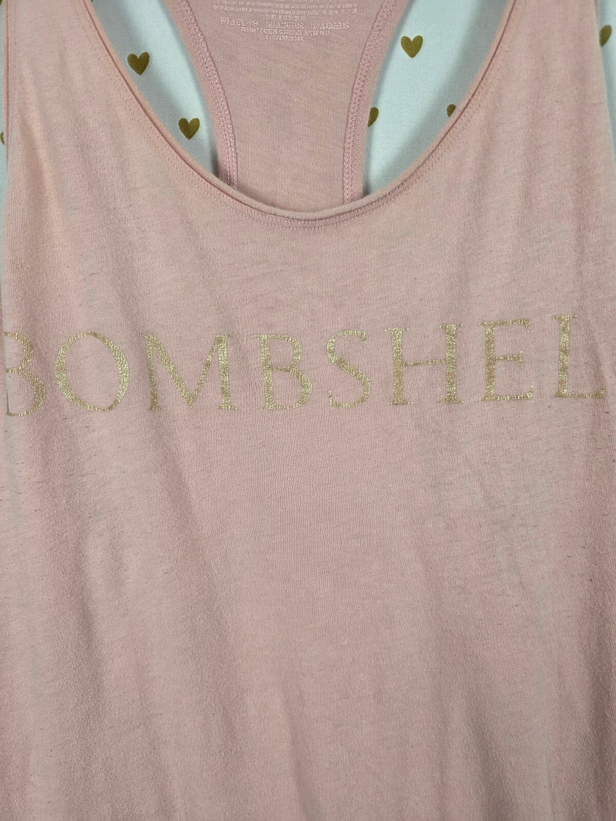 Victorias Secret BOMBSHELL Tank Top Nightgown Sleep Shirt LARGE